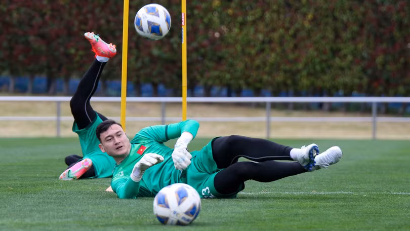 Văn Lâm đã trở lại. Ảnh VFF.