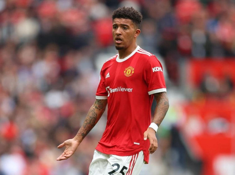 Sancho thường gặp khó khăn khi gặp các đội dưới cơ, chơi với đội hình thấp. Ảnh MUFC