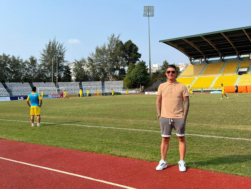 Bầu Văn rất chuyên nghiệp trong vai trò người đại diện. Ảnh ĐV