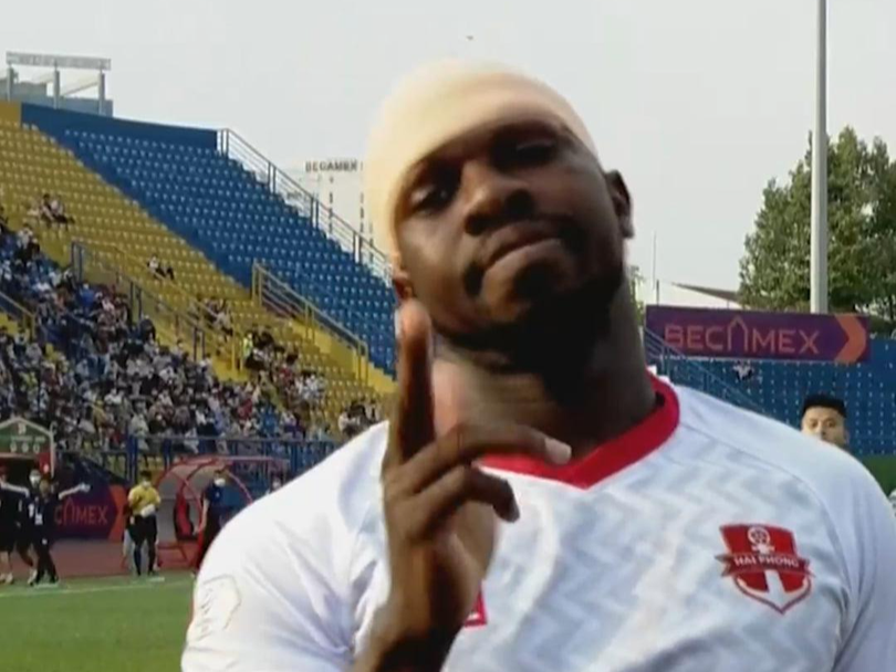 Rimario ghi bàn thắng nhanh nhất V.League 2022, giây thứ 30. Ảnh AT Rimario ghi bàn thắng nhanh nhất V.League 2022, giây thứ 30. Ảnh AT