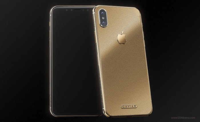 Caviar ra mắt iPhone X mạ vàng ròng, giá hơn 100 triệu - Ảnh 1