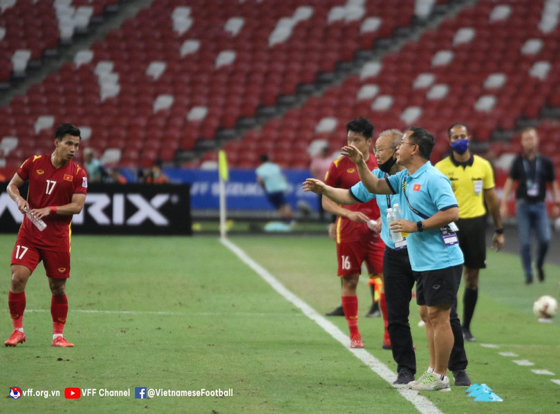 Thầy Park còn bài nào? Ảnh VFF