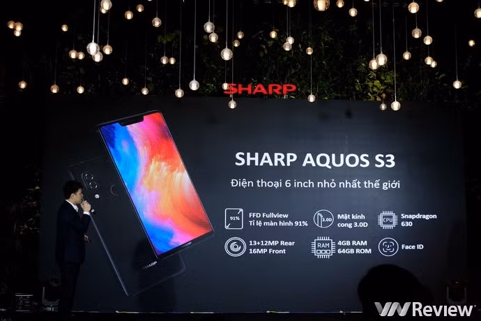 Sharp Aquos S3 chính thức ra mắt tại Việt Nam: Thiết kế tai thỏ, giá 9 triệu đồng - Ảnh 6