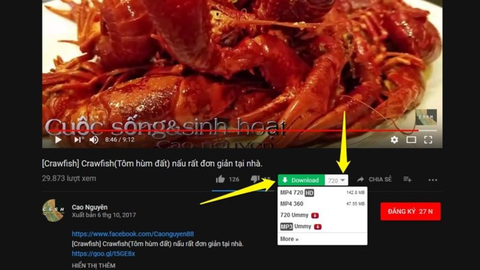 Hướng dẫn thêm nút Download cho video trên YouTube, Facebook... - Ảnh 5