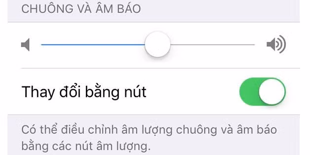 Mẹo điều chỉnh âm lượng chuông và âm báo cùng lúc bằng các nút tăng/giảm âm lượng trên iPhone - Ảnh 1