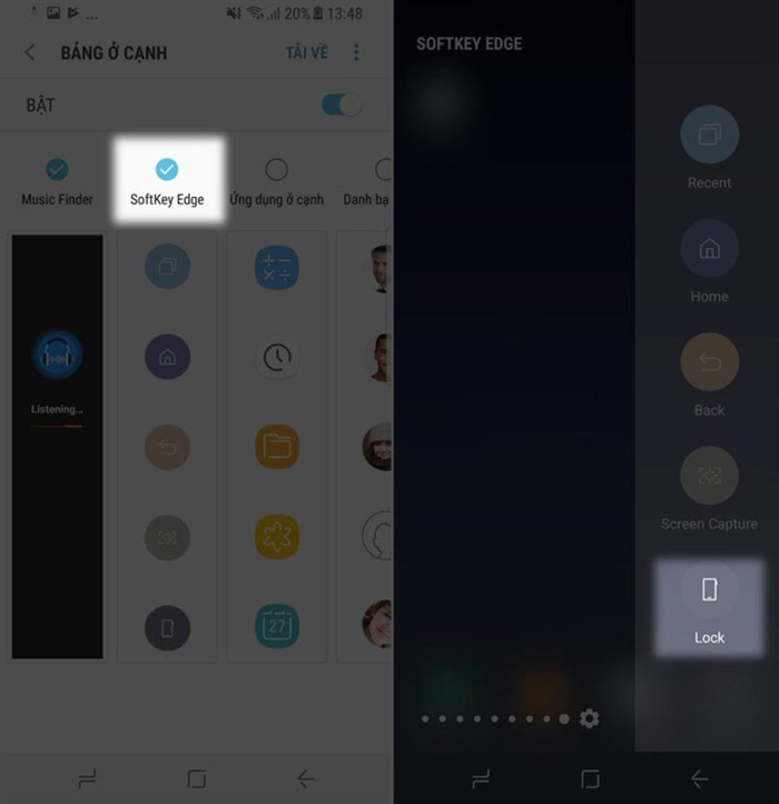 Hướng dẫn khóa màn hình điện thoại Samsung không dùng phím nguồn - Ảnh 5