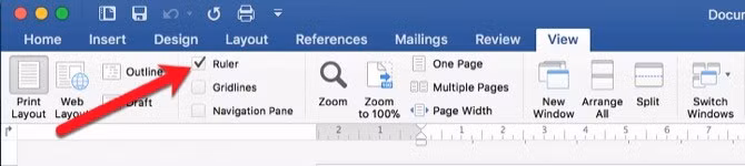 Cách sử dụng 'cây thước' (ruler) trong Word - Ảnh 3