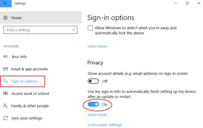 Mẹo nhỏ ngăn không cho Windows 10 mở lại các ứng dụng khi khởi động máy tính - Ảnh 3
