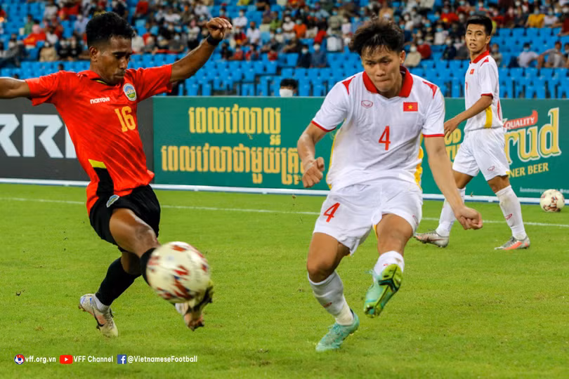 Tuyệt vời U23 Việt Nam. Ảnh VPF