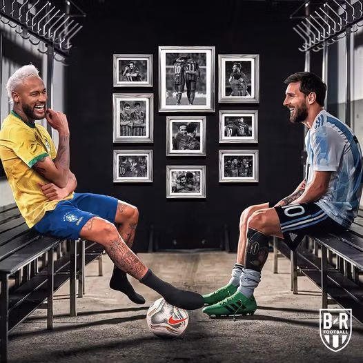 Leo và Neymar đều đang có phong độ ấn tượng tại Copa America 2021. Ảnh BR