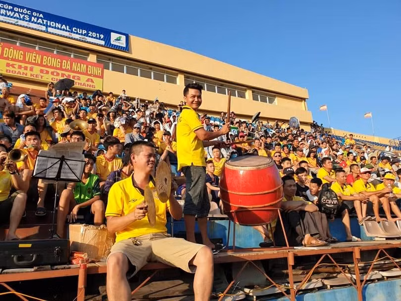 Khán giả chính là "tài sản" quý giá nhất của Nam Định (ảnh Hội CĐV Nam Định)