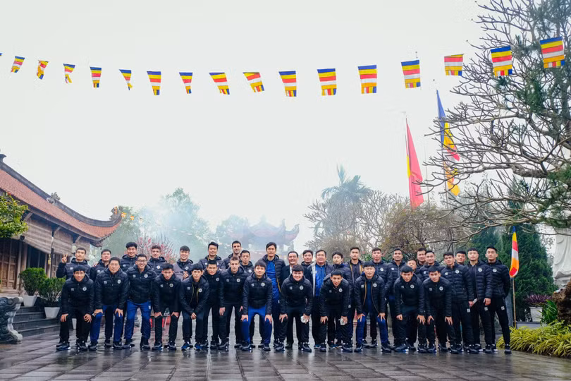 Hà Nội FC là đội duy nhất chưa ra sân thi đấu do Covid-19. Ảnh HNFC Hà Nội FC là đội duy nhất chưa ra sân thi đấu do Covid-19. Ảnh HNFC