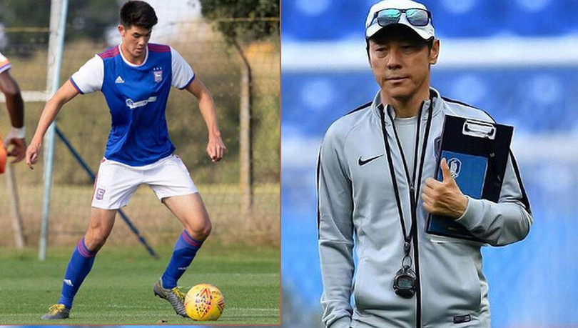 Trung vệ cao 1,97m Baggott đang chơi cho CLB Ipswich Town ở Giải hạng 3 Anh. Ảnh AT