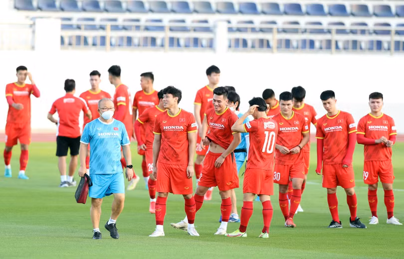 Đội tuyển Việt Nam là đội bóng mà bất cứ đội bóng khu vực nào cũng muốn thắng. Ảnh VFF Đội tuyển Việt Nam là đội bóng mà bất cứ đội bóng khu vực nào cũng muốn thắng. Ảnh VFF