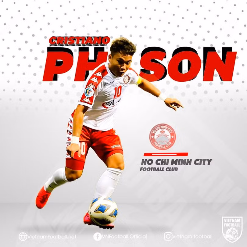 Việc Phi Sơn đã tỏa sáng khi kiến tạo trong màu áo TP.HCM là tín hiệu vui. Ảnh CLB.TPHCM