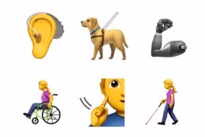 Apple đề xuất 13 emoji mới đại diện cho người khuyết tật - Ảnh 1
