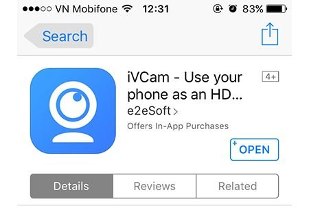 Hướng dẫn biến iPhone thành webcam của laptop - Ảnh 4
