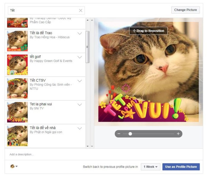 Tết Mậu Tuất thay avatar Facebook bằng từ khóa nào? - Ảnh 1