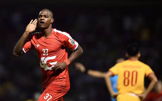 Đồng "Vua phá lưới" V.League 2019 Bruno Cunha của CLB Viettel Ảnh Viettel