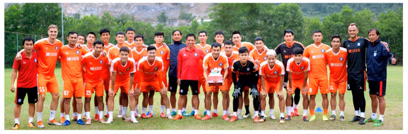 Tất cả đã sẵn sàng cho mùa giải mới. Ảnh CLB