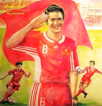 Huyền thoại sân cỏ Việt. Ảnh HS