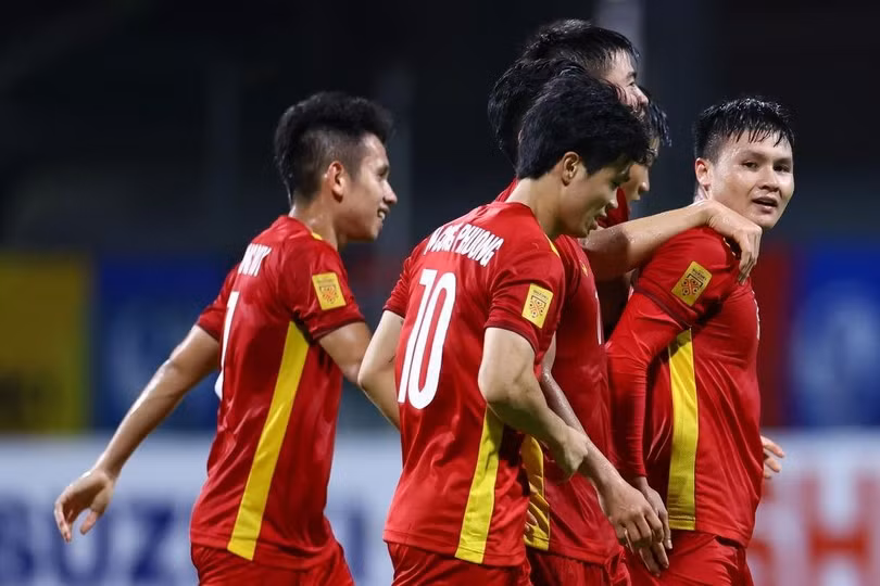 Quang Hải đã có bàn thắng đẳng cấp. Ảnh VFF Quang Hải đã có bàn thắng đẳng cấp. Ảnh VFF