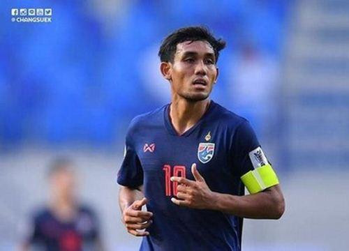 Teerasil Dangda là cầu thủ Thái Lan xuất sắc nhất thời điểm này. Ảnh FAT