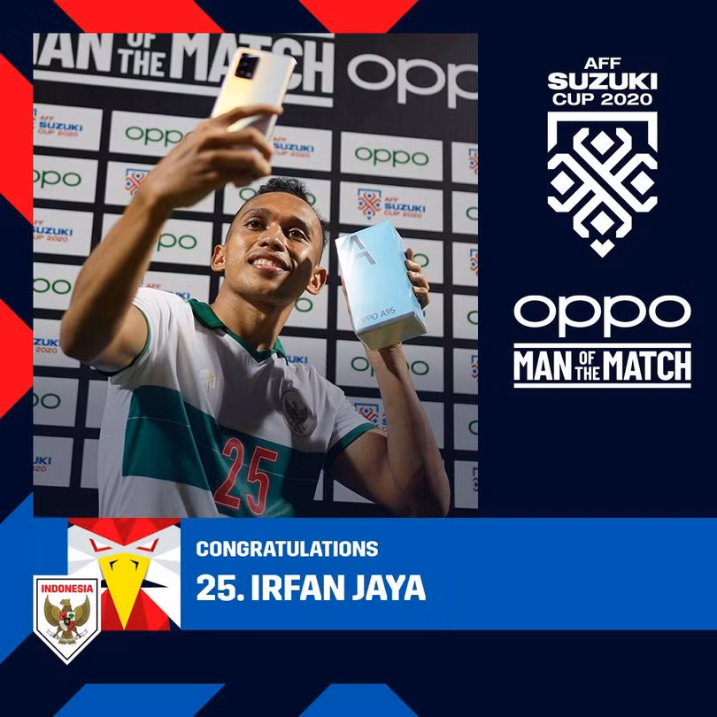 I.Jaya chân sút nguy hiểm bên Indonesia đã vị vô hiệu hóa trong trận gặp đội tuyển Việt Nam. Ảnh BTC I.Jaya chân sút nguy hiểm bên Indonesia đã vị vô hiệu hóa trong trận gặp đội tuyển Việt Nam. Ảnh BTC