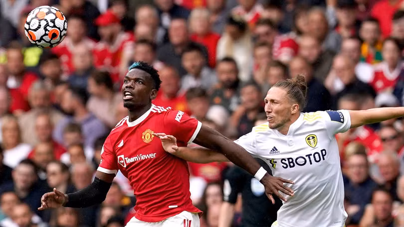 Pogba được chấm 9 điểm, trở thành cầu thủ xuất sắc nhất trận đấu. Ảnh AP.