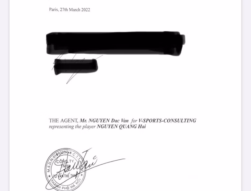 Quang Hải gia nhập sân cỏ Pháp? Ảnh VFF