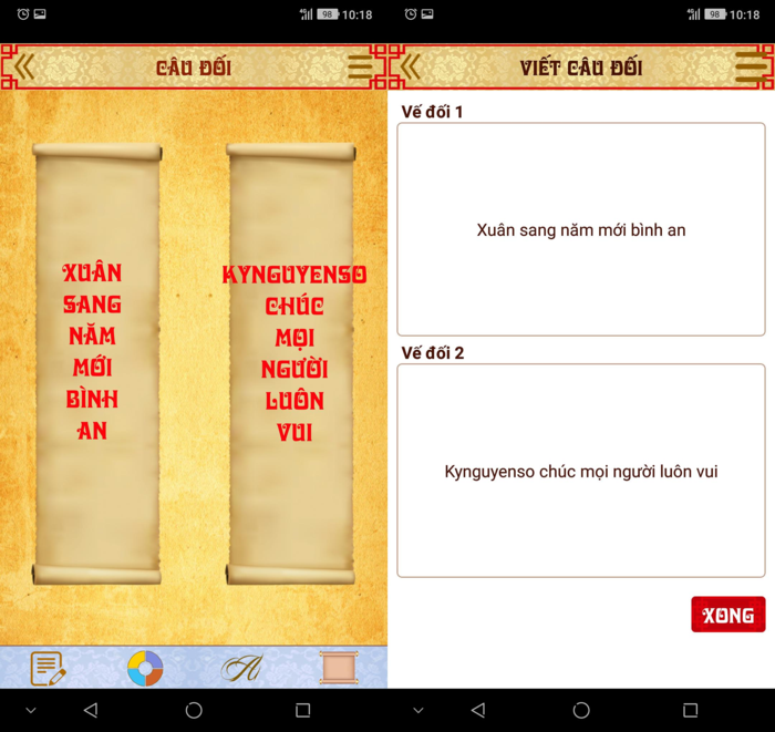 Cách viết câu đối, chúc tết kiểu thư pháp - Ảnh 3