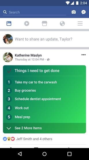 Facebook thêm tính năng Lists cho phép người dùng viết status dưới dạng liệt kê danh sách - Ảnh 3