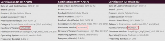 Moto G6 series sẽ có màn hình 18:9 với viền mỏng hơn, lộ chip sử dụng cho G6 Play - Ảnh 2