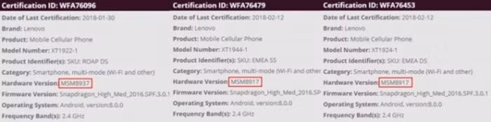Moto G6 series sẽ có màn hình 18:9 với viền mỏng hơn, lộ chip sử dụng cho G6 Play - Ảnh 2