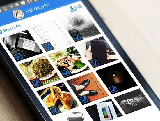 Hướng dẫn tải hàng loạt ảnh trên Facebook về điện thoại Android - Ảnh 1