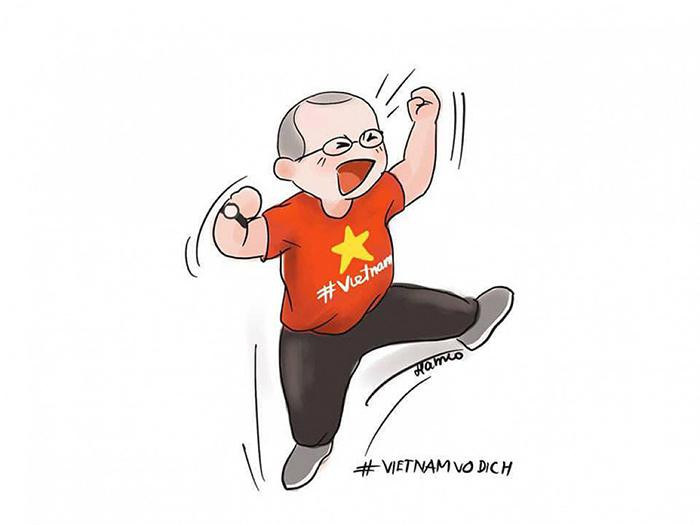 Đây là trận đấu mà ông Park vẫn thể hiện khả năng xoay chuyển tình thế khi bị dẫn trước. Ảnh HSP