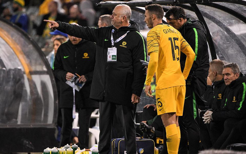 Phần lớn các cầu thủ đội tuyển Australia tham gia vòng loại thứ 3 World Cup 2022 đều ít nhiều có thời gian làm việc với nhà cầm quân 58 tuổi. Ảnh MSN. Phần lớn các cầu thủ đội tuyển Australia tham gia vòng loại thứ 3 World Cup 2022 đều ít nhiều có thời gian làm việc với nhà cầm quân 58 tuổi. Ảnh MSN.