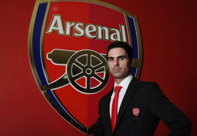 HLV Mikel Arteta có có quãng thời gian quý giá để chấn chỉnh đội bóng trước khi gặp Norwich, Burnley là những đội thuộc nhóm cầm đèn đỏ. Ảnh CLB.