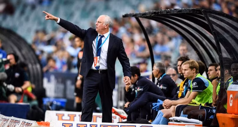 HLV Graham Arnold đang có 9 trận toàn thắng cùng đội tuyển Australia . Ảnh CNN HLV Graham Arnold đang có 9 trận toàn thắng cùng đội tuyển Australia . Ảnh CNN