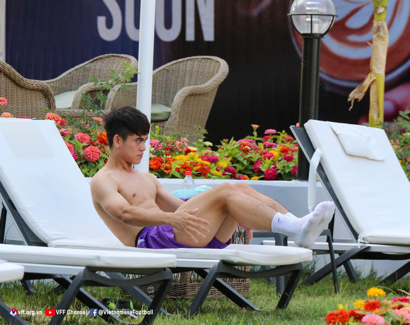 Thể lực cần thủ đang là vấn đề lớn cần phải giải quyết. Ảnh VFF