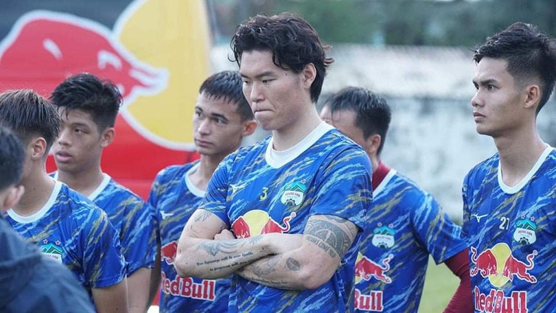 HAGL đã nói lời chia tay với hậu vệ người Hàn Quốc Kim Dong-su