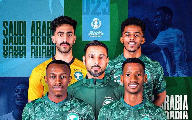 U23 Saudi Arabia thể hiện trình độ vượt trội. Ảnh AFC