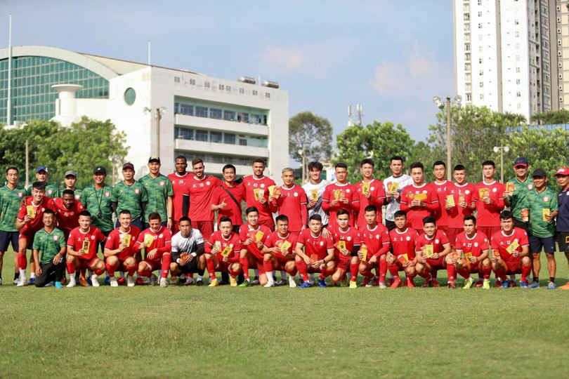 CLB TP.HCM tuyến bố sẽ thẳng tay thanh lý các cầu thủ lãn công. Ảnh CLB CLB TP.HCM tuyến bố sẽ thẳng tay thanh lý các cầu thủ lãn công. Ảnh CLB