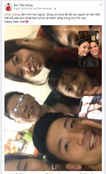 Mùng 1 Tết, dàn sao U23 Việt Nam chúc gì trên Facebook? - Ảnh 6
