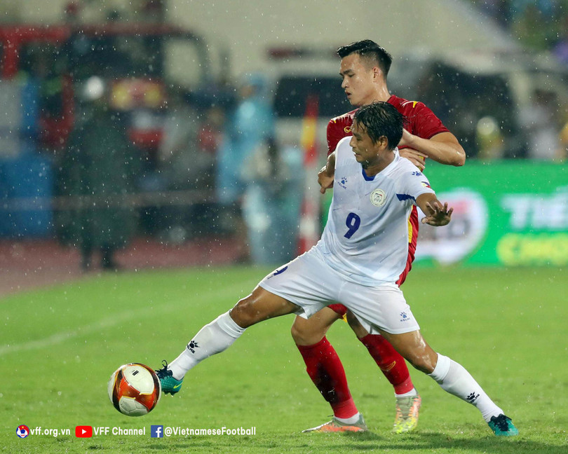 Đội khách có thể hình, thể lực rất tốt. Ảnh VFF.