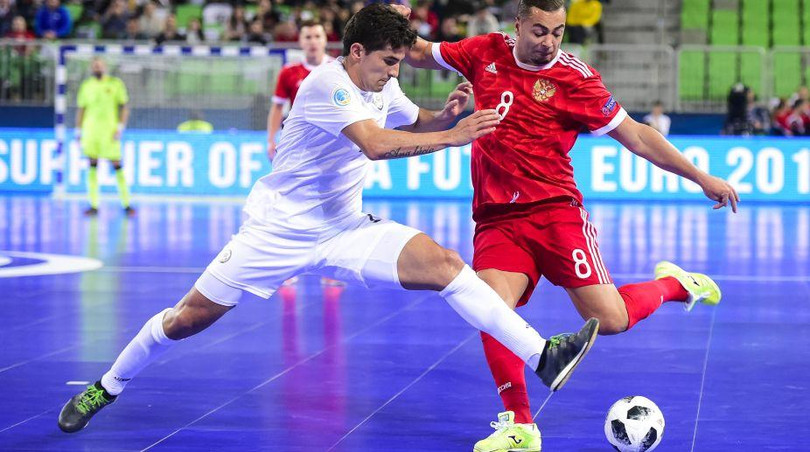Lối đá của các cầu thủ futsal Nga đa dạng, khó lường. Ảnh GRU Lối đá của các cầu thủ futsal Nga đa dạng, khó lường. Ảnh GRU