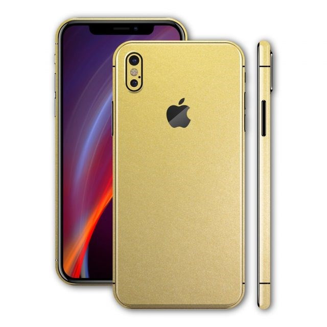 Rò rỉ hình ảnh iPhone X phiên bản màu vàng 'sanh chảnh' - Ảnh 1