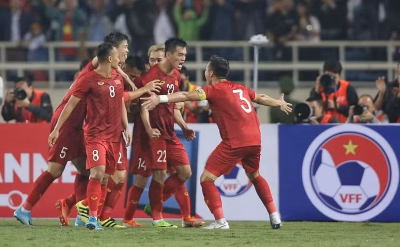 Tiến Linh đã tiếp tục ghi bàn vào lưới UAE. Ảnh VFF Tiến Linh đã tiếp tục ghi bàn vào lưới UAE. Ảnh VFF