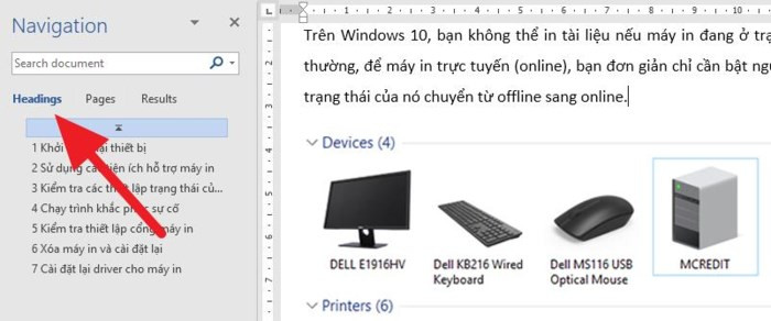 Cách di chuyển các trang trên Microsoft Word - Ảnh 3