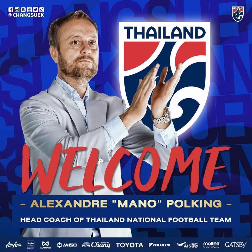 Tân HLV trưởng Thái lan. Ảnh FAT